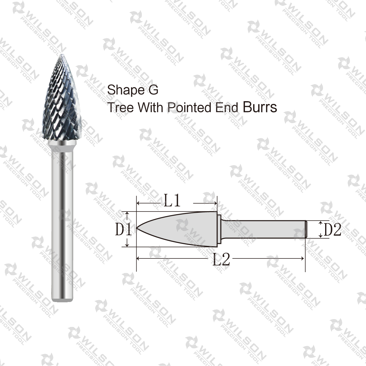Shape G: Tree With Pointed End - MX Cut